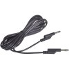 VOLTCRAFT MS5SW Test lead Banana jack 4 mm 5.00 m Black