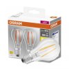 2x Żarówka LED E27 A60 6,5W = 60W 806lm 2700K Ciepła 300 Filament OSRAM