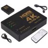 Spliter HDMI 3-wejścia/1-wyjście 4K przełączane pilotem / 13137