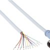 Złącze i kabel ze złączem Złącze M12 liczba rdzeni 12 długość 5m Rodzaj A Żeńskie