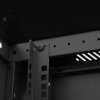 Szafa instalacyjna rack wisząca 19 6u 600x600 czarna drzwi perforowane lanberg (flat pack) WF01-6606-23B
