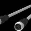 142MIA12020 Sensor cables, M12, 4-pin, plug > coupling, 2 m