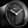 BC07B-DCF Radio controlled alarm clock black