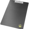 BJZ ESD Podkładka do pisania z klipsem A-35724 czarny (S x W) 225 mm x 320 mm