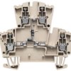 Component terminal block, screw connection, 0.5-4.0 mm², 10 A, 6 kV, dark beige, 1023500000