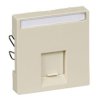 MERTEN Płytka czołowa pojedyncza do złącza RJ45 kremowy Sys M MTN469844 SCHNEIDER ELECTRIC