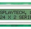 Wyświetlacz monochromatyczny LCD, , Alfanumeryczny, podświetlanie LED, Displaytech