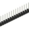 Pin header, 16 pole, pitch 2.54 mm, straight, black, 10054040