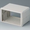 ABS enclosure, (L x W x H) 155 x 105 x 90 mm, gray white (RAL 9002), IP40, B3015137