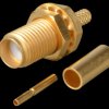 R125 312 120 SMA panel jack, RG174/316, straight, crimp