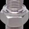 Screw-in adapter, 800 bar/80 MPa, G 1/4, 1/4" NPT for pressure sensors, E30058