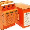 Ogranicznik przepięć fotowoltaiczny DC typ 1+2 (B+C) 3P 1200V 7kA VCX Professional do ochrony paneli solarnych PV