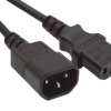 Przedłużacz kabla zasilającego IEC 320 C13 - C14 5m VDE czarny CA-C13E-11CC-0050-BK