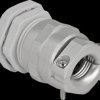 60360 Cable Gland PG21 with strain relief and bending protection gy