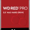 Western Digital WD Red™ Pro 18 TB Dysk twardy wewnętrzny, 3,5'' (8,9 cm) SATA 6 Gb/s WD181KFGX Opakowanie zastępcze