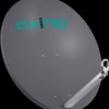 SAA08002 Aluminium satelliten antenna, 85 x 75 cm, anthracite