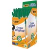 BiC Medium Cristal Green Pens Pack 50
