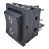 Przełącznik 3Poz. Chwilowy 2-tor (ON)-OFF-(ON) Kołyskowy KCD4 16A/250V
