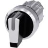 Przełącznik 3 Pozycyjny 22Mm Czarny/Biały Z Samopowrotem Ioii Możl...