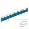 Mostek grzebieniowy 093.20 36A-250V 20-polowy niebieski do serii 34, 38