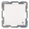 Berker/B.Kwadrat Gniazdo Schuko 16A IP20 z klapką S.1 śnieżnobiałe 47518989