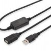 KAB122AA-10R Przedłużacz aktywny kabla USB typu A (repeater) - 10m