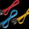 X-SATA020-030-SET3 Cable set SATA 6-Gbps conn. > conn. 50 cm red/yellow/blue