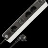 1153230026 Ecolor power strip, 3 sockets, countdown timer, USB, 1.5 m