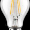 49251 LED lamp E27, 7 W, 810 lm, 2700 K, filament