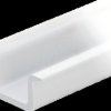 210-509 Mounting rail, plastic, 35 x 15 mm, 2 m, light grey