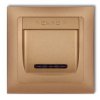Deco Łącznik Hotelowy Deco Soft Złoty Metalik 8Dshso-1