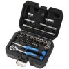 Draper 24223 HI-TORQ® Metric Socket and Bit Set, 1/4" Sq. Dr. (40 Piece)