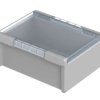 PC enclosure, (L x W x H) 284 x 364 x 160 mm, light gray (RAL 7035), IP66, 96027675