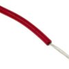 Przewód jednożyłowy linkowy, Przewód instalacyjny, 0,08 mm², 7/0,12 mm, 28 AWG, PVC, 300 V, Czerwony, dł. 100m, RS PRO