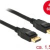 85508 Cable Displayport 1.2 male > Displayport male 4K 1.5 m