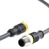 Przewód czujnik-siłownik ze złączem Złącze M12 liczba rdzeni 8 długość 2m Rodzaj A Żeńskie Złącze B Złącze M12