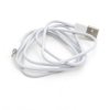 Przewód USB typu A - Lightning, 1m, biały