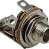 TRU COMPONENTS 1578799 Złącze męskie jack 6,35 mm, niklowany, 1 szt.