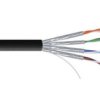 Kabel Kat.7A, 100M, Czarny