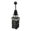 Przełącznik; joystick; LAY5-BMR214; ON-OFF+OFF-ON; 5 pozycji; bistabilny; na panel; 4 tory; IP55; YUMO; RoHS