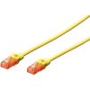 Digitus DK-1612-010/Y RJ45 Cat 6 U/UTP Patch Cable Yellow 1.00 m