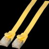 K5545GE.2 Cat.6a flat patch cable, U/FTP, 2m, yellow
