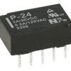 Przekaźnik; elektromagnetyczny miniaturowy; P-24; 24V; DC; 2 styki przełączne; 0,5A; 125V AC; 1A; 30V DC; do druku (PCB); Forwar