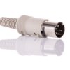 Wtyk Din Hirschmann 5-pinowe, seria MAS Kabel Prosty Miniature 34 V ac/dc 5 DIN EN 60 130 09 4A IP30 Męski