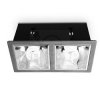 TEO 20L srebrny E27 2x60W Brilum 7900