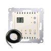 SIMON 54 Regulator temperatury z wyświetlaczem zewnętrzny czujnik temperatury sonda 16A 230V kremowy DTRNSZ.01/41 KONTAKT SIMON