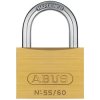 ABUS 02877 55/60mm Brass Padlock Keyed Alike 5601