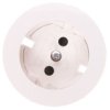 Berker R.1/R.3 Gniazdo Pojedyncze Z/U 16A Schuko Białe 47232089