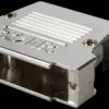 165X17599XE D-sub cap for 50-pin D-sub, metal, side