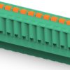 PCB terminal, 12 pole, pitch 5 mm, AWG 26-12, 10 A, push-in spring connection, green, 1-2350397-2